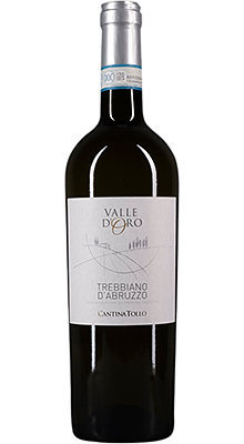 Cantina Tollo Valle d'Oro Trebbiano d'Abruzzo DOP 2019 Cantina Tollo Valle d'Oro Trebbiano d'Abruzzo DOP 2019
