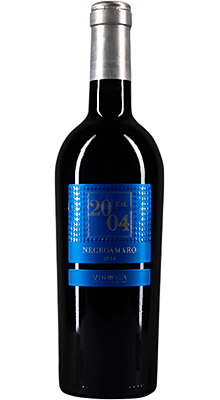 Vinosia Negroamaro Salento EST 2004 IGT 2018 Vinosia Negroamaro Salento EST 2004 IGT 2018