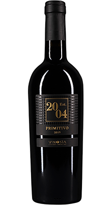 Vinosia Primitivo Salento EST 2004 IGT 2019 Vinosia Primitivo Salento EST 2004 IGT 2019