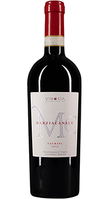 Vinosia Taurasi Marziacanale DOCG 2012 Vinosia Taurasi Marziacanale DOCG 2012