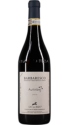 Ca' Del Baio Autinbej Barbaresco DOCG 2014 Ca' Del Baio Autinbej Barbaresco DOCG 2014