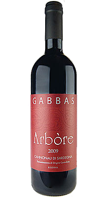 Gabbas Arbòre Cannonau di Sardegna Classico DOC 2011 Gabbas Arbòre Cannonau di Sardegna Classico DOC 2011