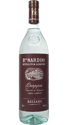 Nardini Grappa Bianca (red label) 60% Vol. 0,70 Liter