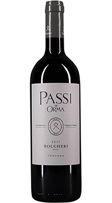 Podere Orma Passi Di Orma Bolgheri Rosso DOC 2017 Podere Orma Passi Di Orma Bolgheri Rosso DOC 2017