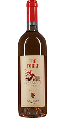 Santadi Tre Torri Carignano del Sulcis Rosato DOC 2018 Santadi Tre Torri Carignano del Sulcis Rosato DOC 2018