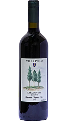 Villa Pillo Cypresses Toscana Sangiovese IGT 2015