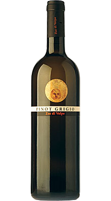 Volpe Pasini ZUC DI VOLPE Pinot Grigio DOC 2016 Volpe Pasini ZUC DI VOLPE Pinot Grigio DOC 2016